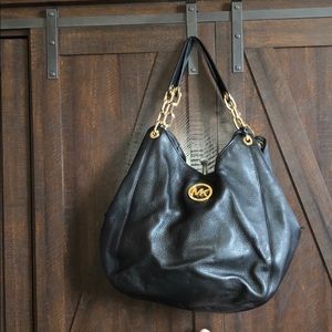 Black Michael Kors Shoulder Bag